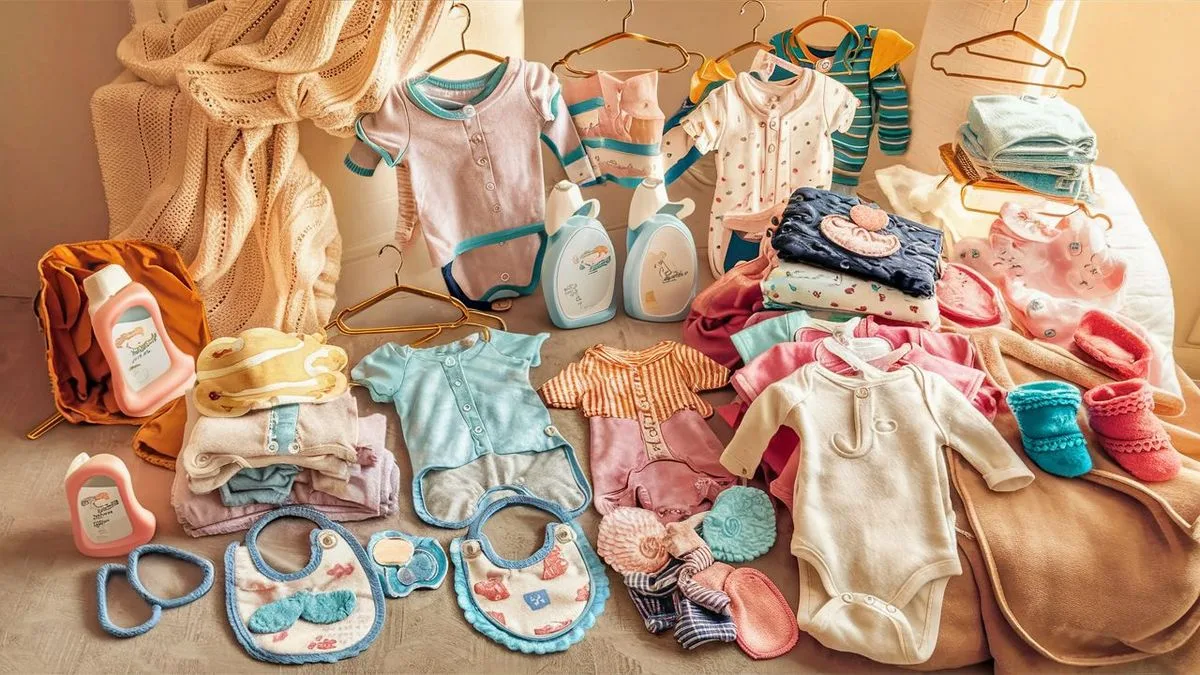 Jak prát oblečení pro novorozence